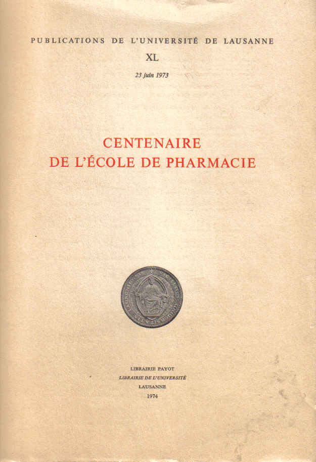 école de pharmacie lausanne